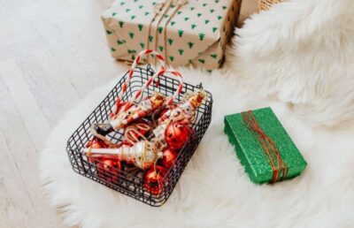 Festive Magic: Flocked Christmas Trees