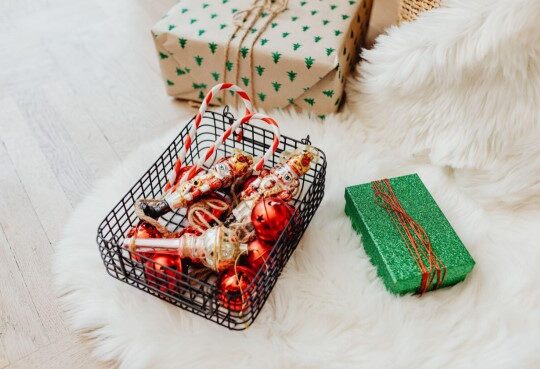 Festive Magic: Flocked Christmas Trees