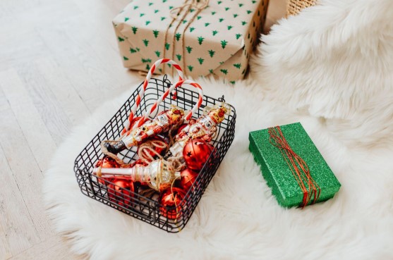 Festive Magic: Flocked Christmas Trees